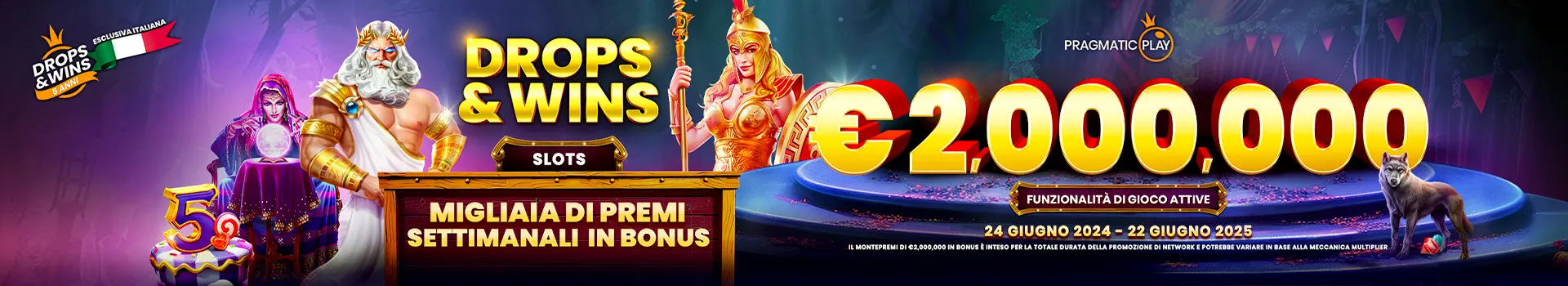 CasinoMania drops and wins